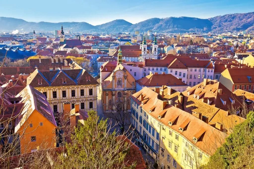 Die sehenswerte Altstadt von Graz - Österreich Sehenswürdigkeiten