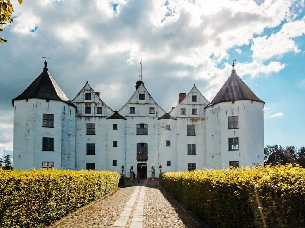 Das Wasserschloss in Glücksburg - Glücksburg Sehenswürdigkeiten