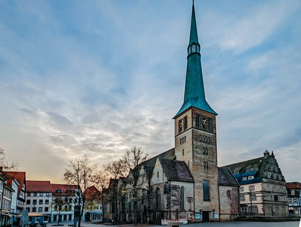 Die Marktkirche Sankt Nikolai - Hameln Sehenswürdigkeiten