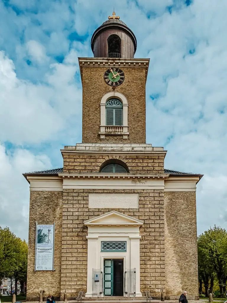 St. Marienkirche in der Husumer Altstadt - Husum Sehenswürdigkeiten