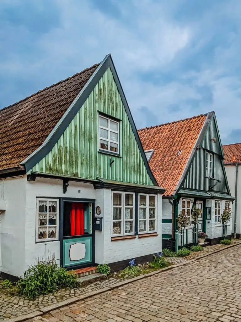 Häuser in der Fischersiedlung Holm - Schleswig Sehenswürdigkeiten