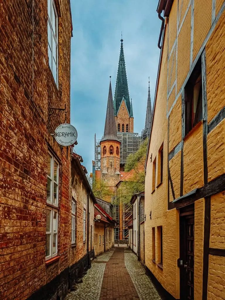 Blick auf den Dom in Schleswig - Schleswig Sehenswürdigkeiten