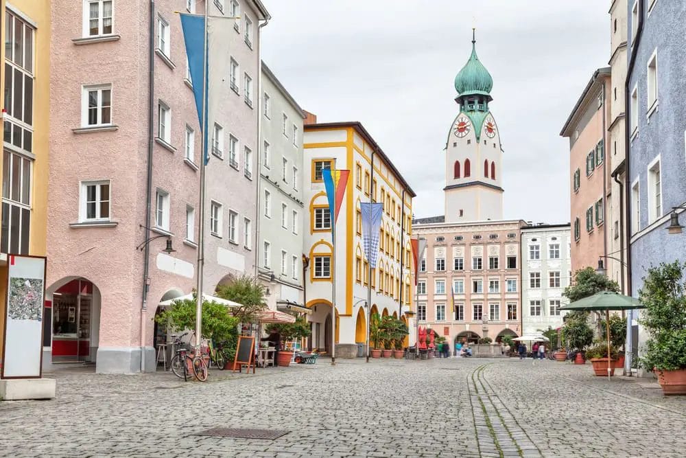 Schöne Städte Bayern - Rosenheim