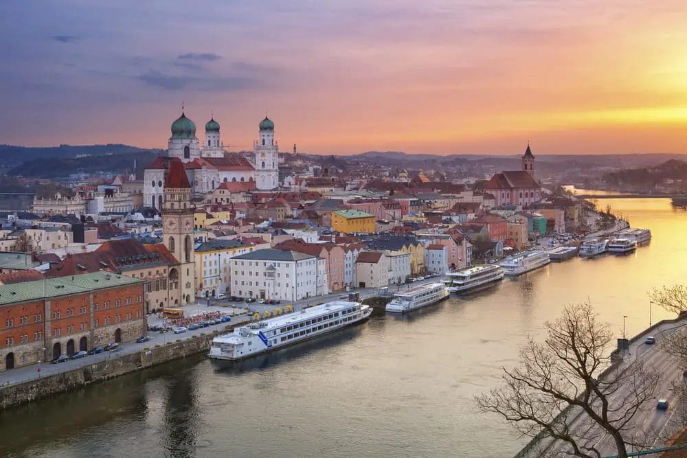 Stadt Passau in Bayern - Schöne Städte Bayern