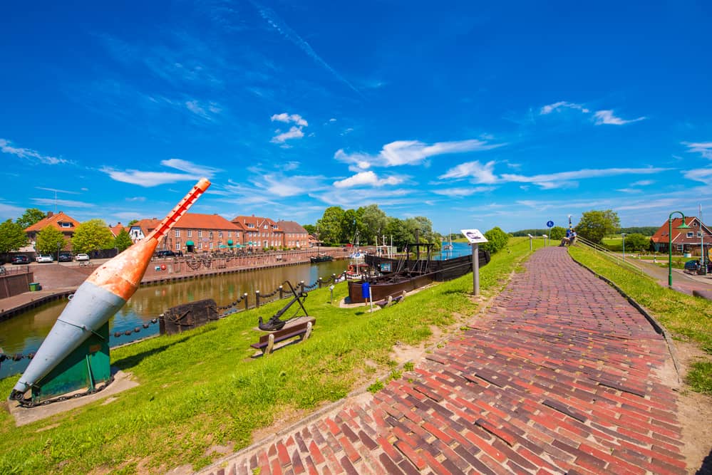Blick auf den Alten Hafen in Hooksiel - Hooksiel Sehenswürdigkeiten