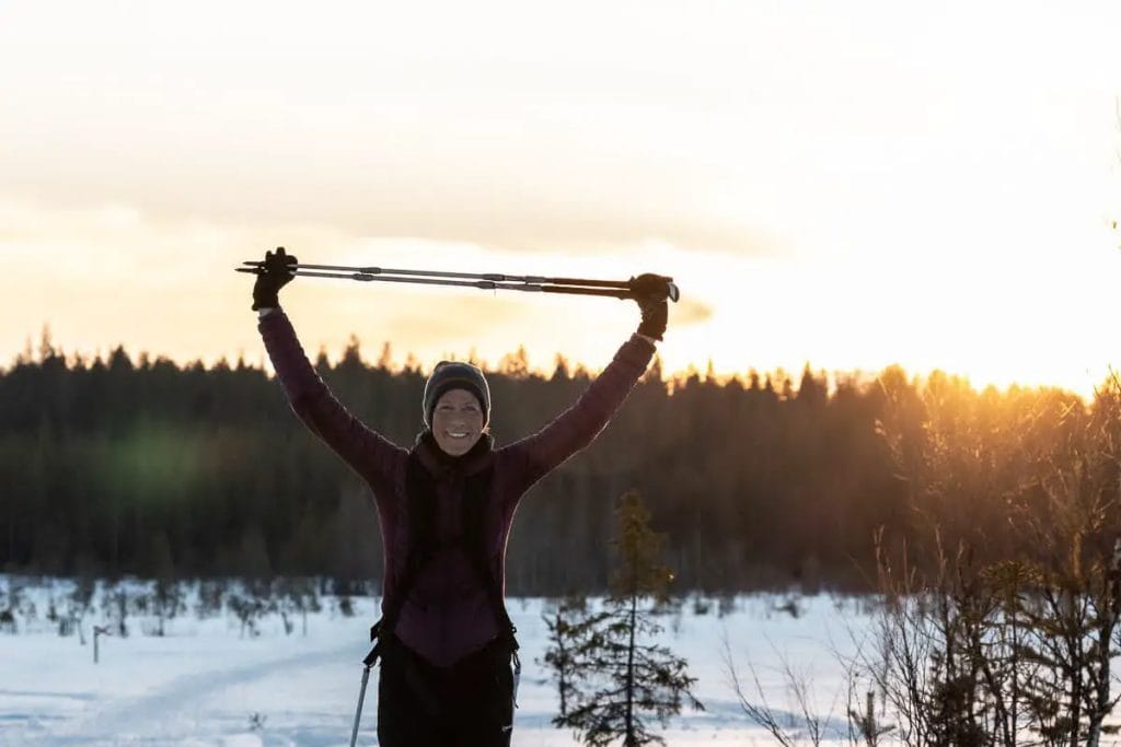 Judith beim Montane Lapland Arctic Ultra