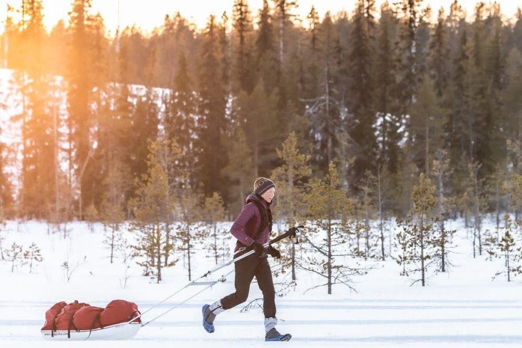 Lapland Arctic Ultra 500km zu Fuss durch Schweden