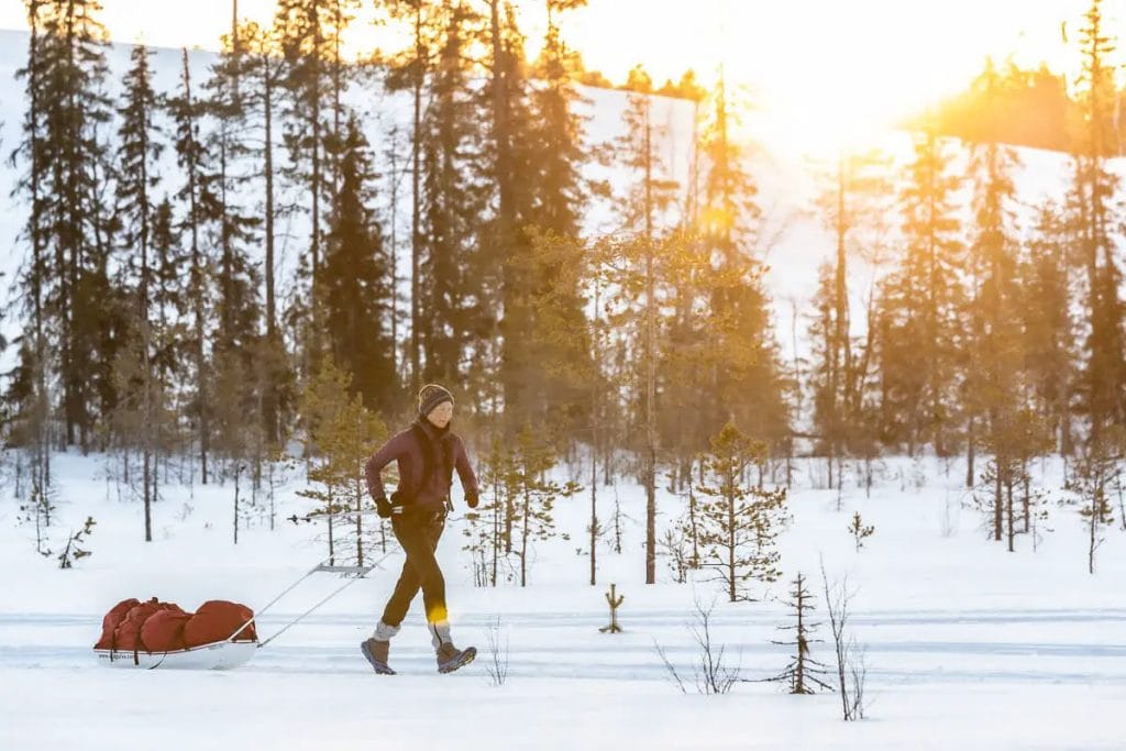 Judith beim Montane Lapland Arctic Ultra