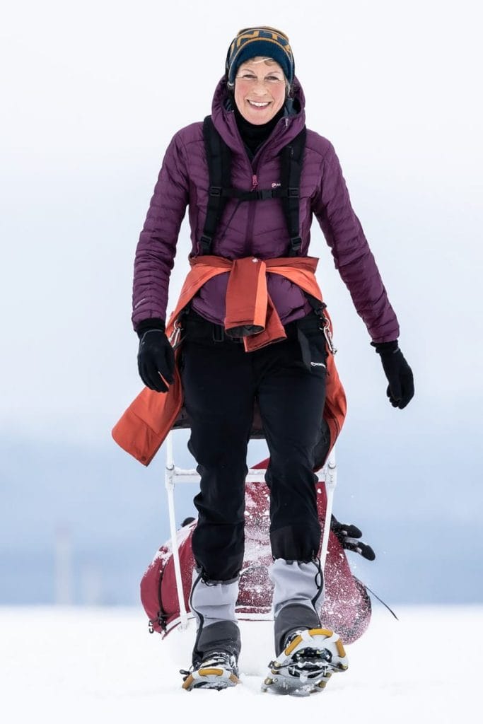 Judith beim Montane Lapland Arctic Ultra