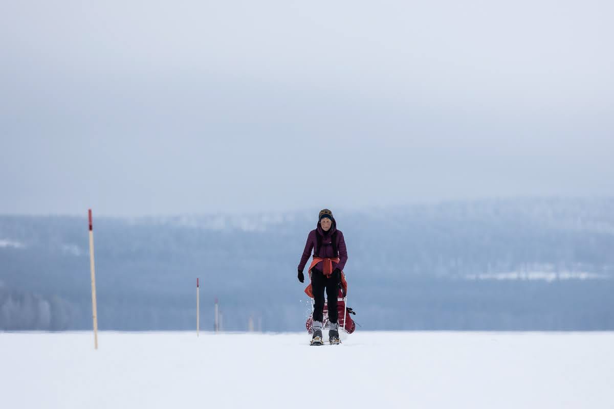 Judith beim Montane Lapland Arctic Ultra