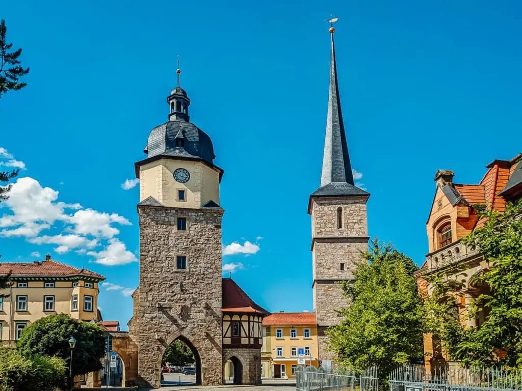 Stadttor in Arnstadt, Thüringen - Schönste Städte Thüringen