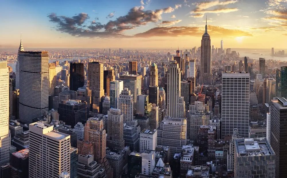 Skyline New York - City Captions