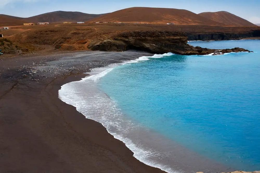 Lavastrand Playa Ajuy - Strände Fuerteventura