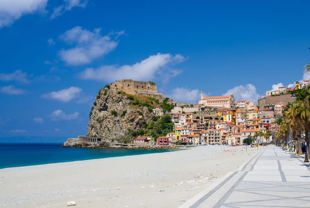 Spiaggia di Scilla- Schöne Kalabrien Strände 