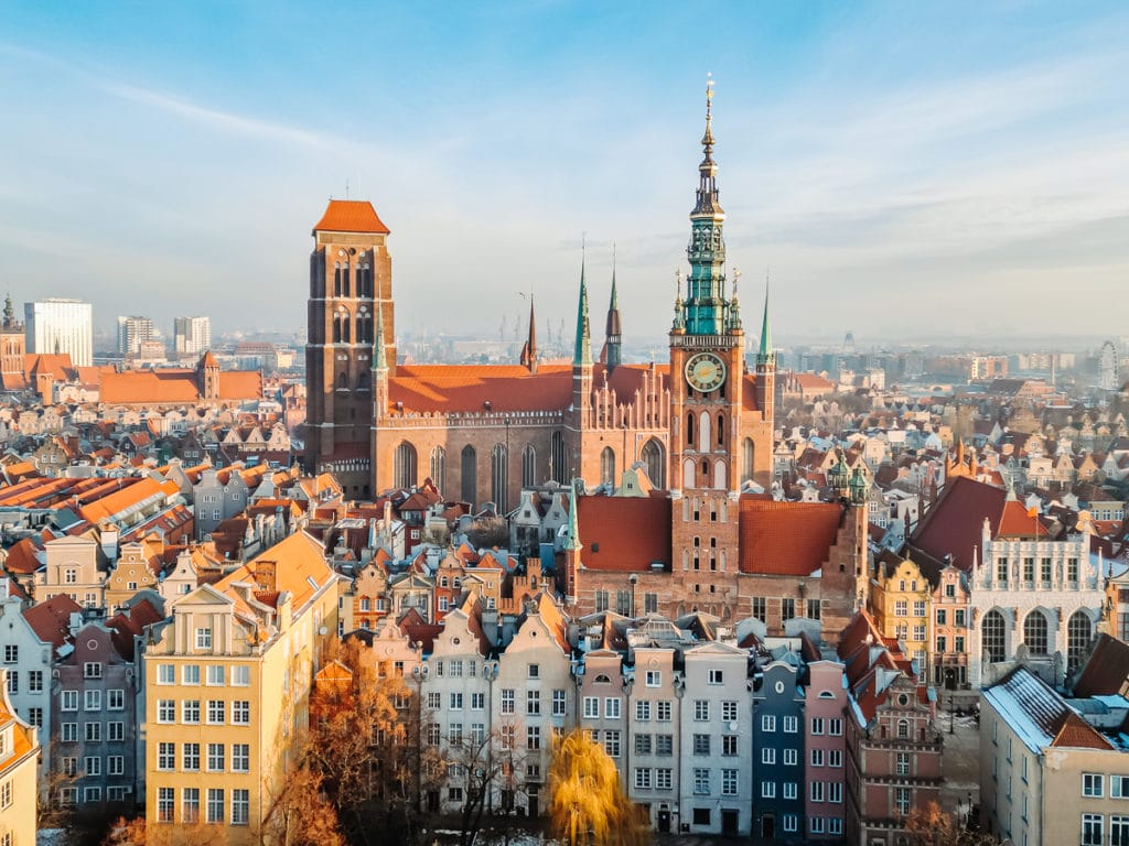 Beeindruckende Kaufmannshäuser in Danzigs Altstadt - Schöne Städte Polen