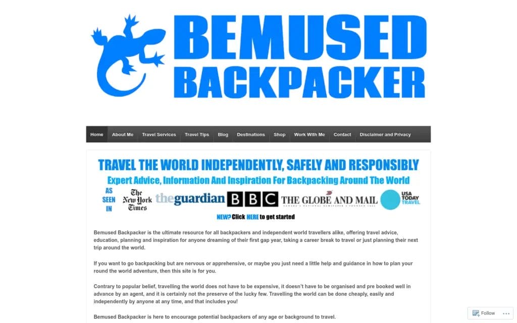 Bemused Backpacker Travel Blog – Different Doors Travel Blogs