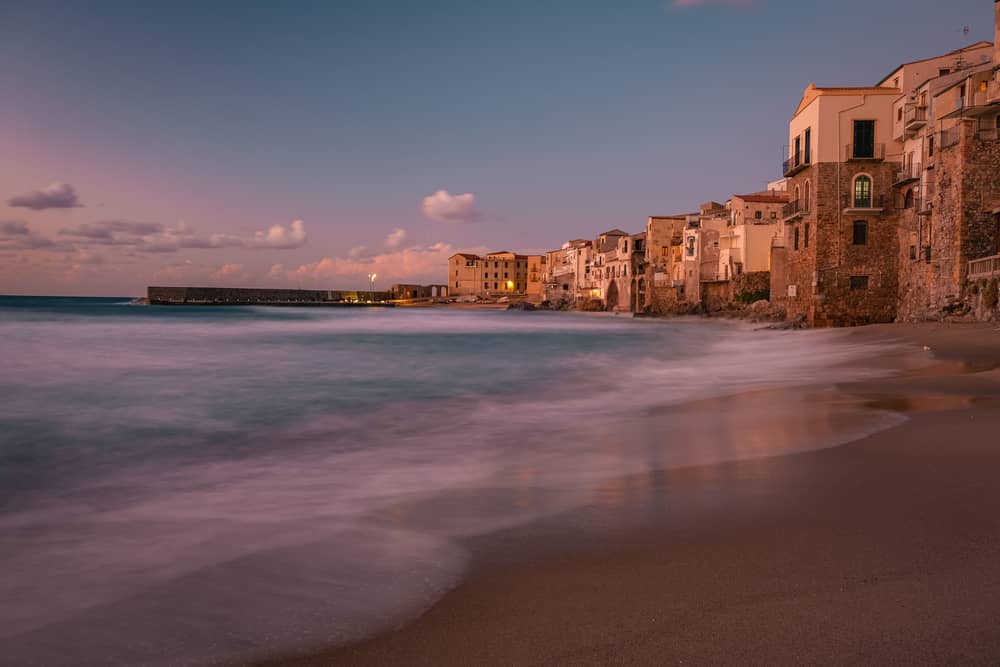 Der Strand von Cefalù - Palermo Strände