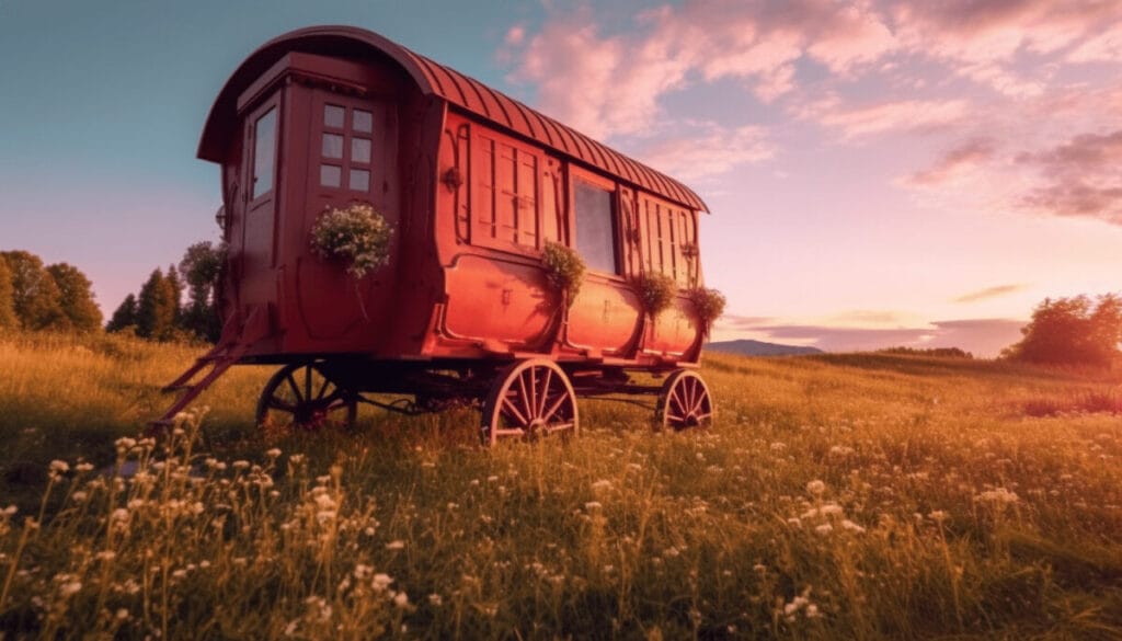 Ohne Hektik in einem Zirkuswagen auf einer Wiese aufwachen - Besondere Unterkünfte in Deutschland