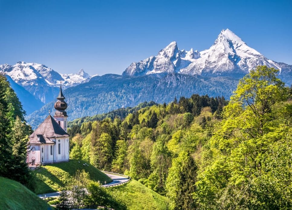 The beautiful Berchtesgaden region