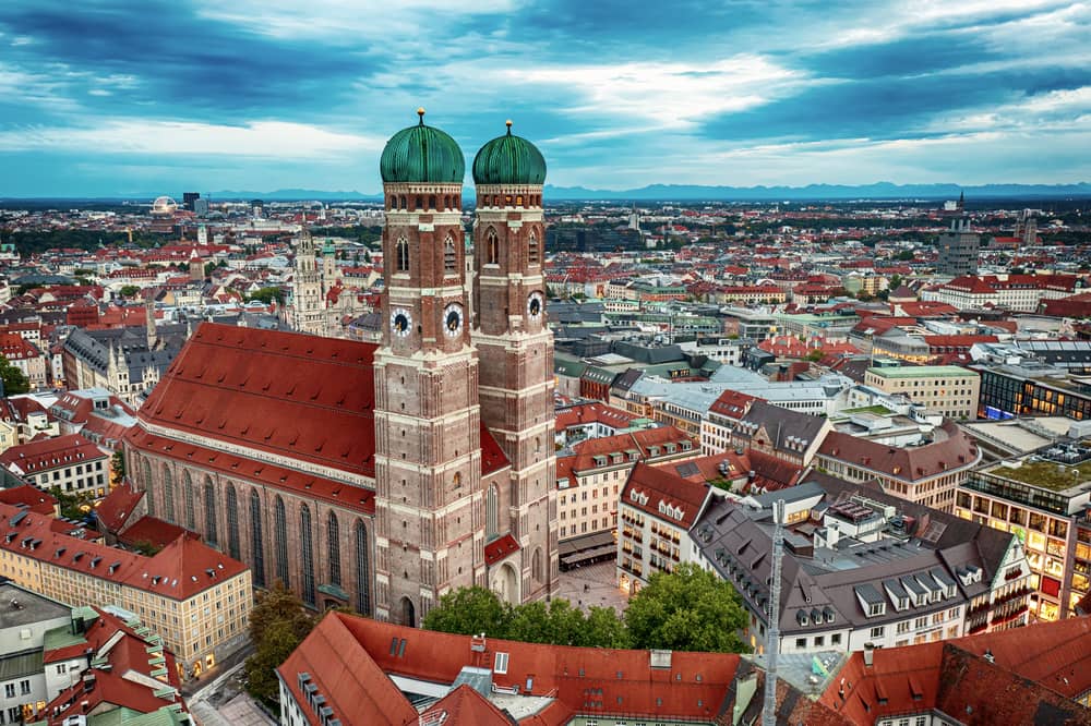 The famous Frauenkirche in Munich - Activities Munich