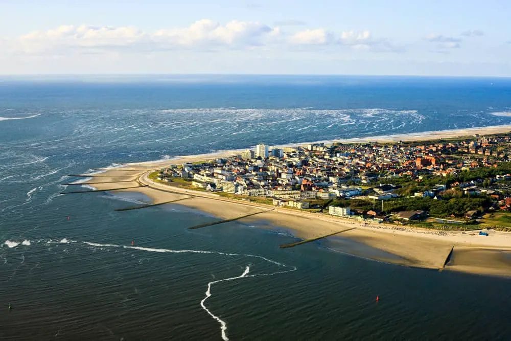 Die Insel Norderney aus der Luft - Norderney Sehenswürdigkeiten