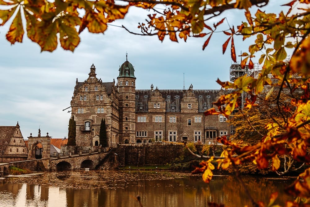Das Schloss Hämelschenburg ist wunderschön anzusehen