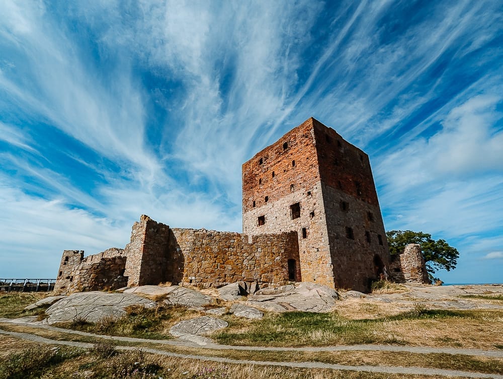 Einzigartige Burgruine Hammershus - Bornholm Sehenswürdigkeiten
