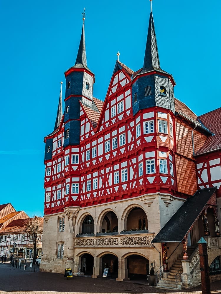Das wunderschöne und einzigartige Rathaus in Duderstadt - Duderstadt Sehenswürdigkeiten