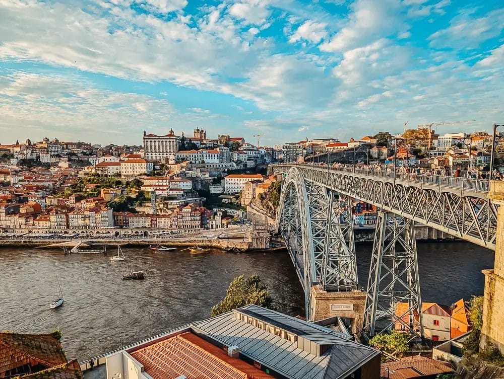 Blick auf die Altstadt von Porto - Sehenswürdigkeiten porto