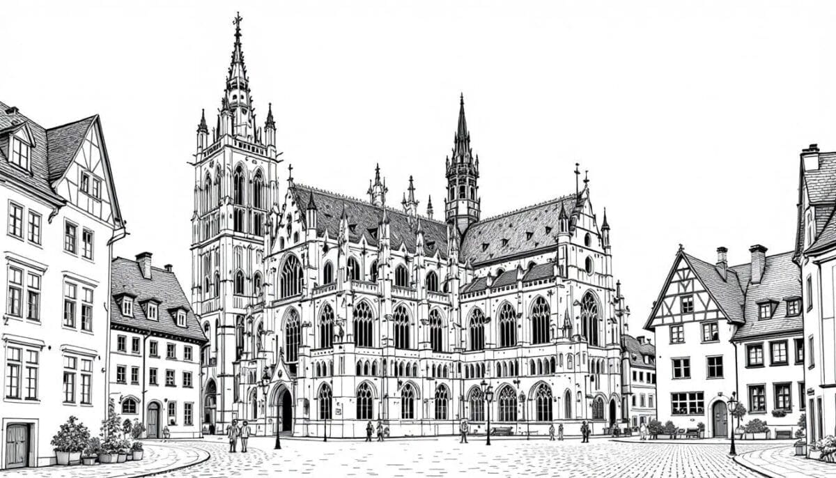 Der Ratzeburger Dom, eine beeindruckende Sehenswürdigkeit in Ratzeburg. Ratzeburg Sehenswürdigkeiten