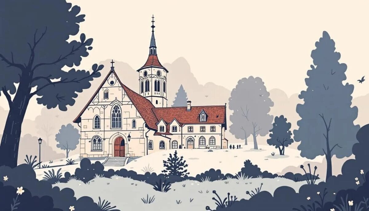 Die Kirche St. Bartholomäi in Dornheim, Traukirche von Johann Sebastian Bach. Arnstadt Sehenswürdigkeiten.