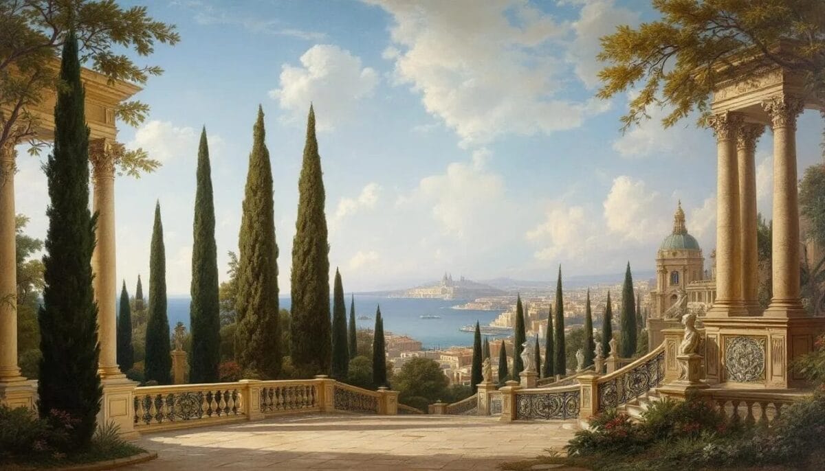 Die Barrakka Gardens in Valletta, eine ruhige Oase mit Blick auf das Meer.