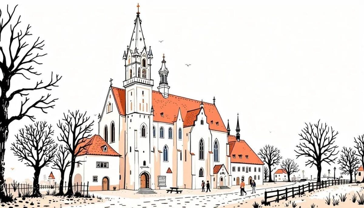 Die Liebfrauenkirche in Arnstadt, eine beeindruckende Kirche der Stadt.