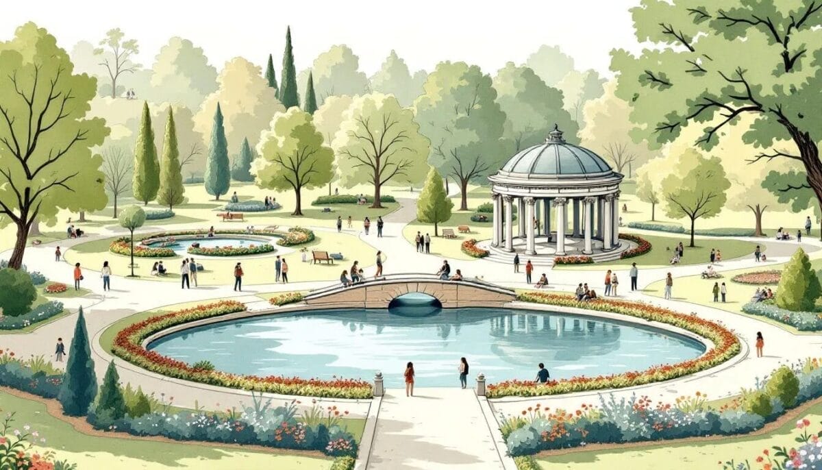 Der Kurpark am Küchensee, ein beliebtes Ausflugsziel in Ratzeburg. Sehenswürdigkeiten Ratzeburg