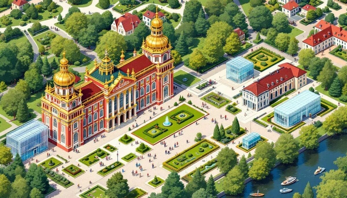 Das Schloss Kadriorg und das angrenzende Kunstmuseum in Tallinn.