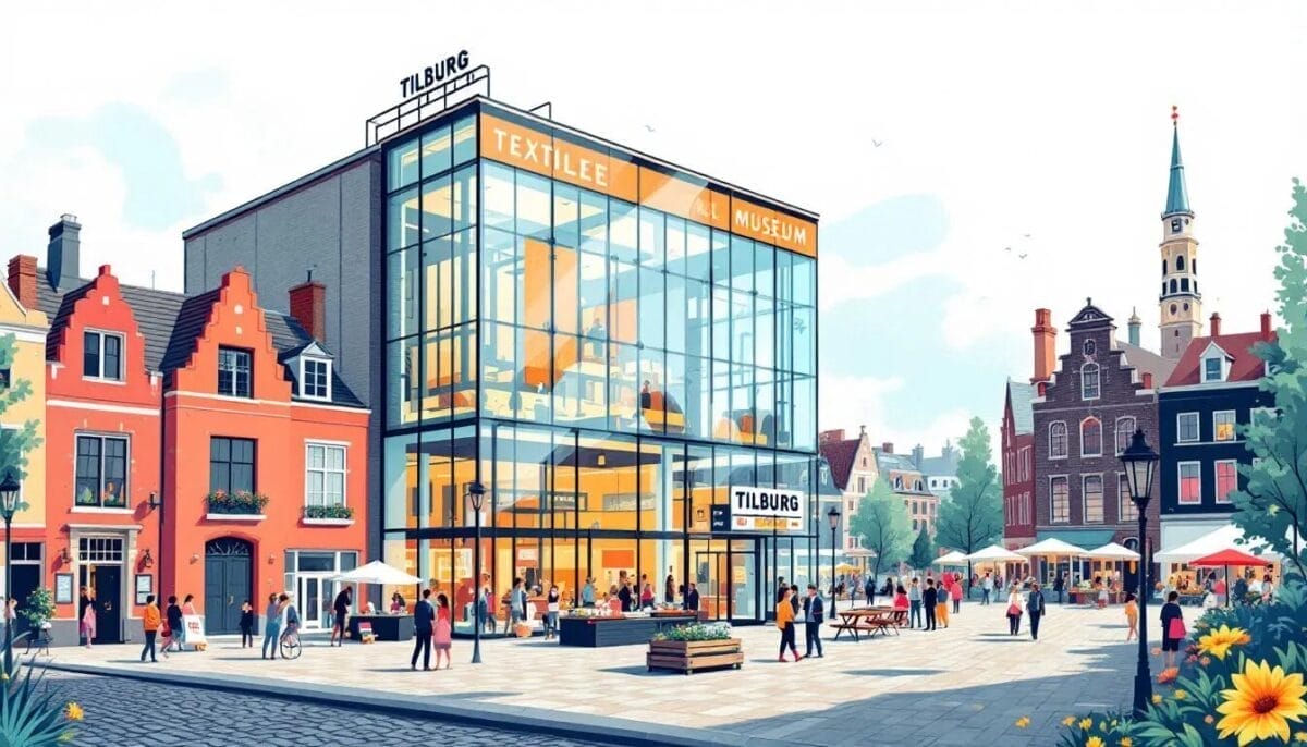 Ein Blick auf die besten Sehenswürdigkeiten in Tilburg, einschließlich des Textilmuseums. tilburg sehenswürdigkeiten