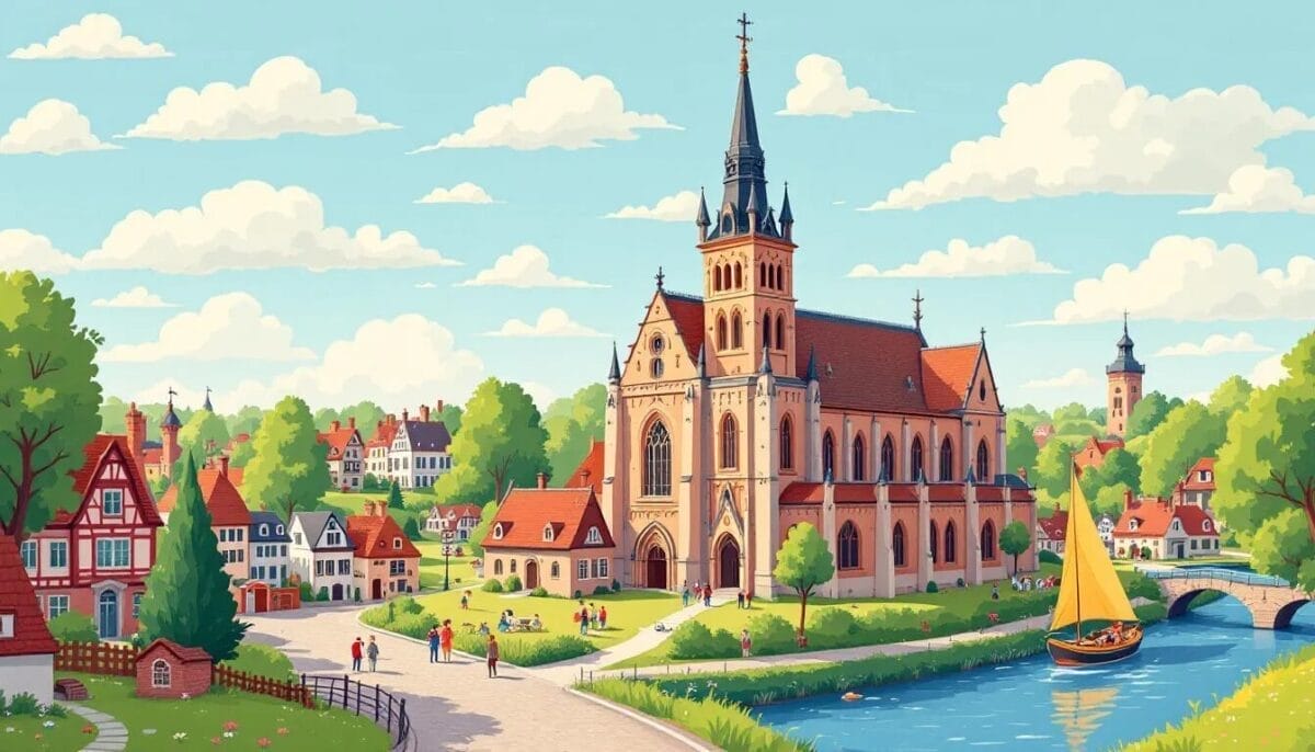 Die Stevenskerk, ein beeindruckendes Wahrzeichen von Nijmegen, das die Geschichte der ältesten Stadt der Niederlande widerspiegelt. Sehenswürdigkeiten Nijmegen