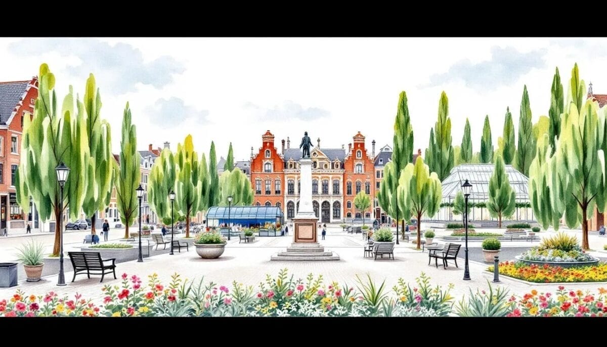 Die Top-Sehenswürdigkeiten in Leiden, einschließlich der Stadtmitte und der botanischen Gärten. Leiden Sehenswürdigkeiten