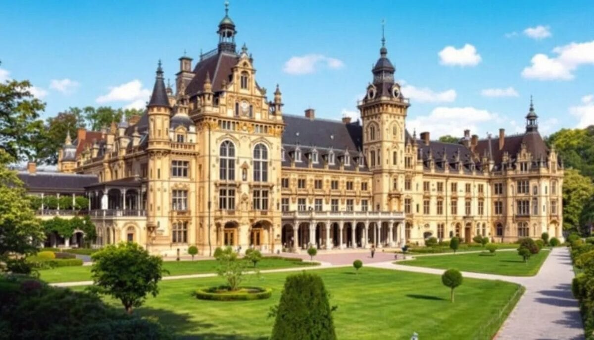 Schloss Rosendael in Arnheim, ein historisches Gebäude mit prächtiger Architektur.