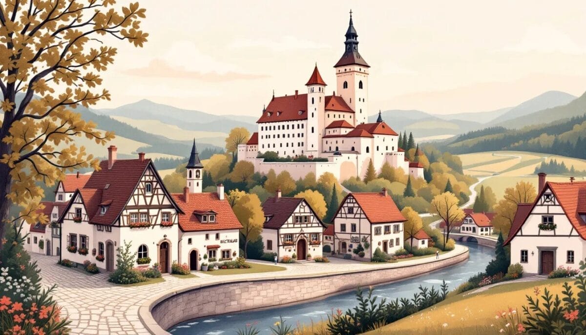 Die Burg Michelstadt, eine bedeutende Sehenswürdigkeit in der Umgebung.