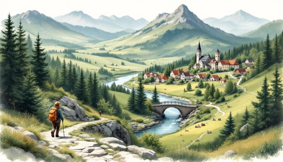 Die Top Sehenswürdigkeiten Vogesen: Must-See Highlights für deinen Trip 3 Abenteuerliche Aktivitäten in der Natur der Vogesen, ideal für Naturliebhaber.