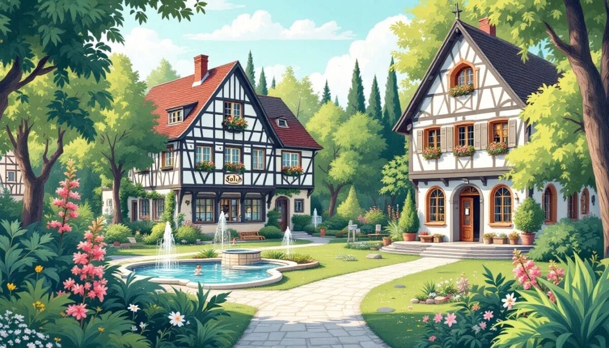 Der Sole Heilbad und Vitalpark in Bad Gandersheim, ideal für Erholung und Wellness.