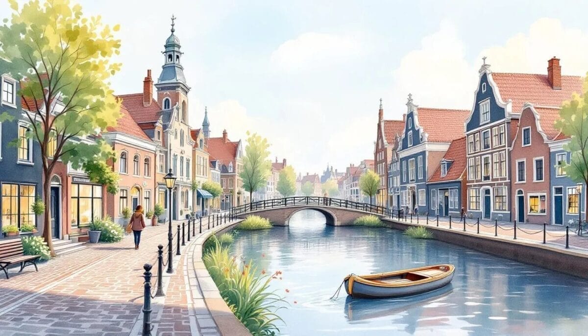 Das Vermeer Centrum in Delft, ein Ort der Kunst und Geschichte.
