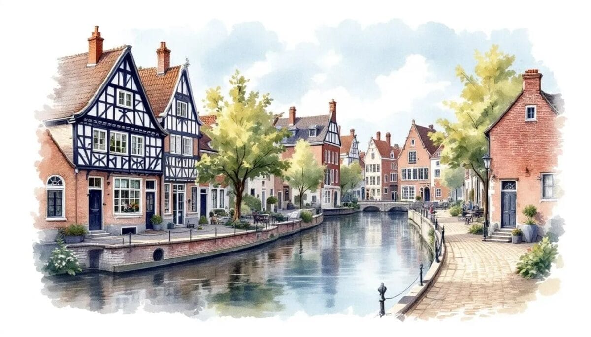 Zutphen Sehenswürdigkeiten: Die Besten Tipps für Ihren Besuch 7 Ein Blick auf die historische Altstadt von Zutphen mit ihren alten Gebäuden und Gassen. Zutphen Sehenswürdigkeiten