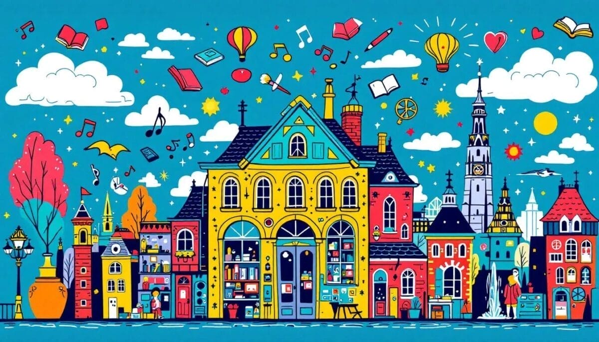 Die Kulturspinnerei De Vasim, ein Zentrum für Kunst und Kultur in Nijmegen, das kreative Projekte fördert.