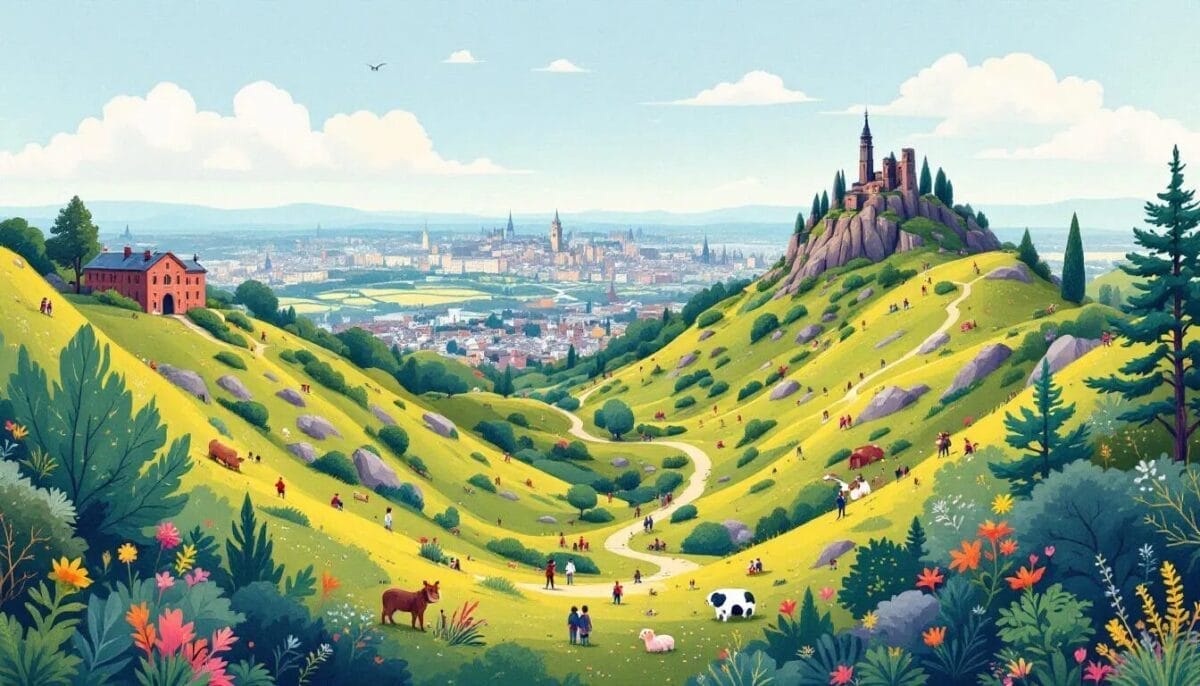 Edinburgh Sehenswürdigkeiten: Die Top 15 Highlights für deinen Besuch 10 Arthur's Seat, ein beliebter Aussichtspunkt in Edinburgh.