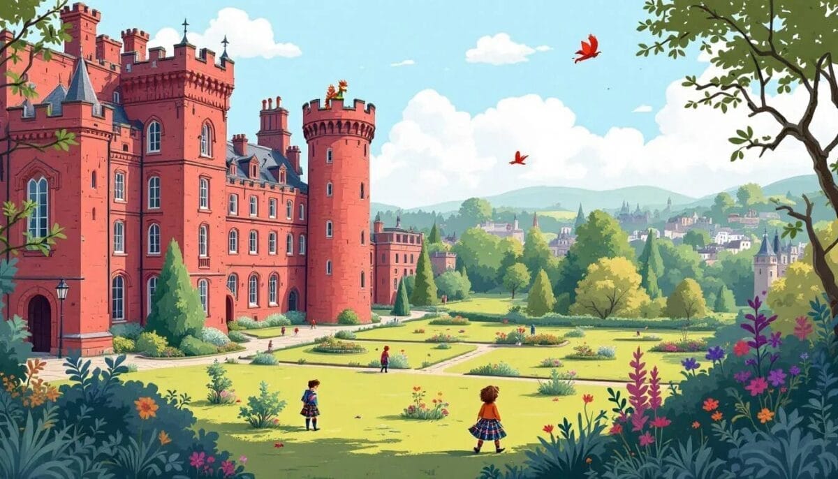 Edinburgh Sehenswürdigkeiten: Die Top 15 Highlights für deinen Besuch 9 Der Palace of Holyroodhouse, die offizielle Residenz der Monarchen in Schottland.