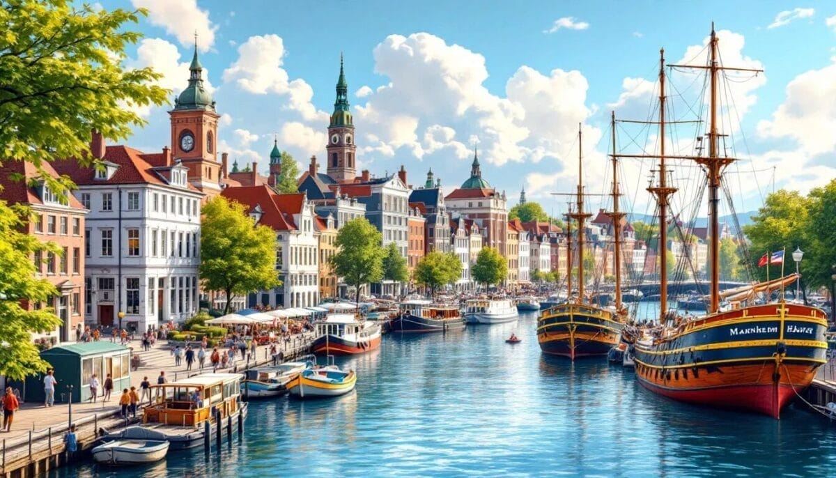 Mannheim Sehenswürdigkeiten: Die besten Tipps für dein nächstes Abenteuer 11 Der Mannheimer Hafen, ein wichtiger Teil der Stadt und ihrer Geschichte.