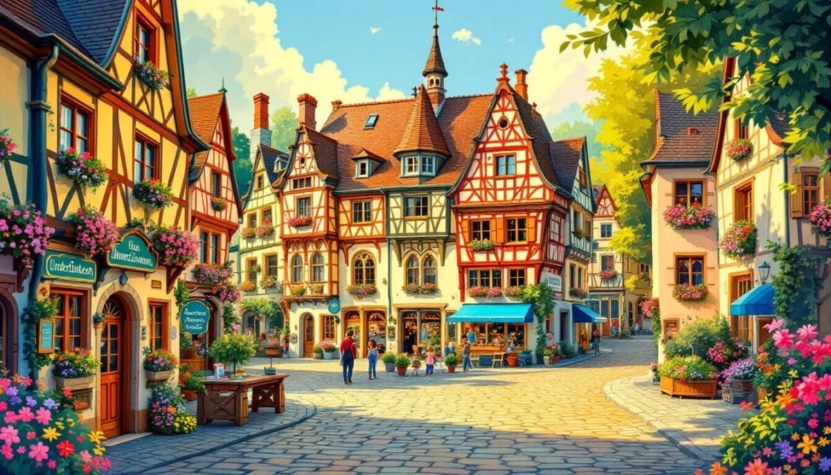 Das Unterlinden Museum, ein Ort für Kunstgeschichte in Colmar.