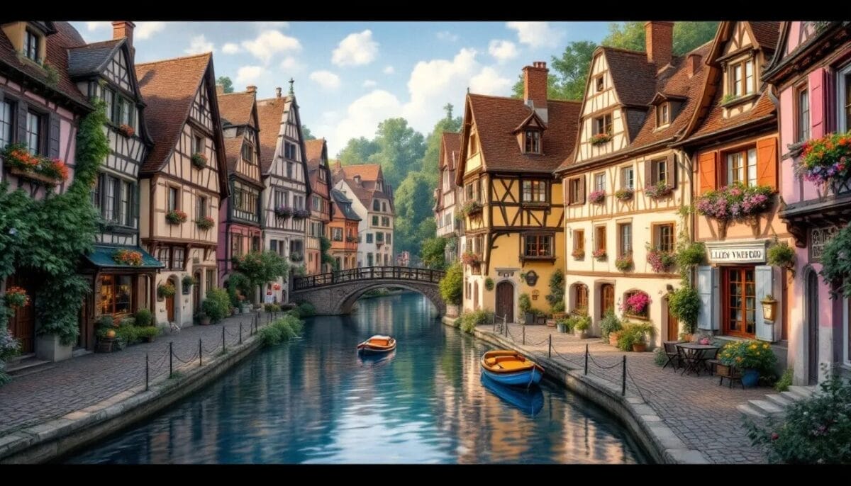 DIE 10 BESTEN COLMAR SEHENSWÜRDIGKEITEN FÜR DEINEN ELSASS-BESUCH 7 Klein-Venedig in Colmar mit seinen malerischen Fachwerkhäusern.